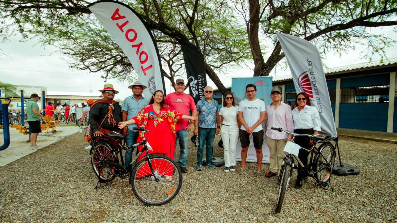 Toyota de Colombia en la Guajira con -Movilidad para todos-