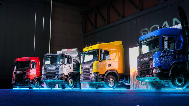 Scania presento SUPER Camiones y Buses con Euro 6