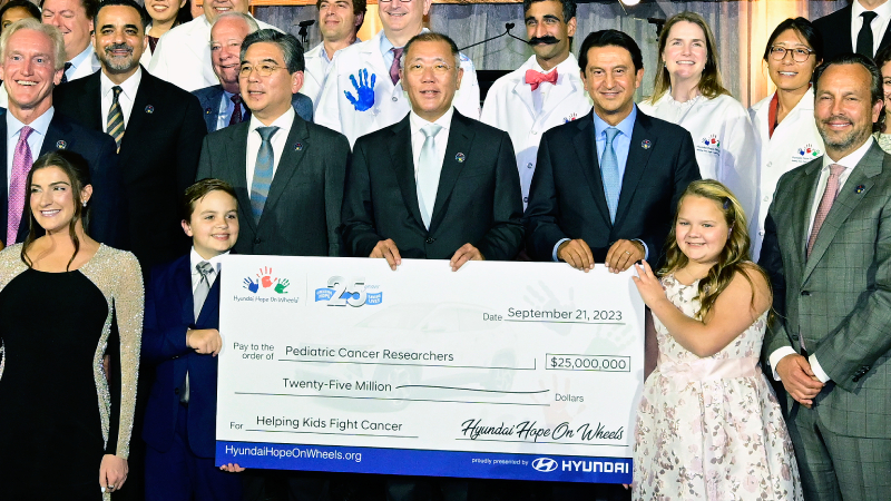 Hyundai Hope On Wheels 25 años luchando contra el cáncer infantil.