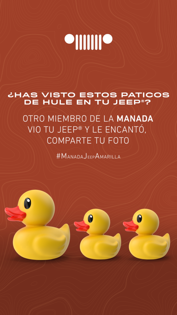Jeep® y su campaña Pato Pato Jeep® más amigos aventureros