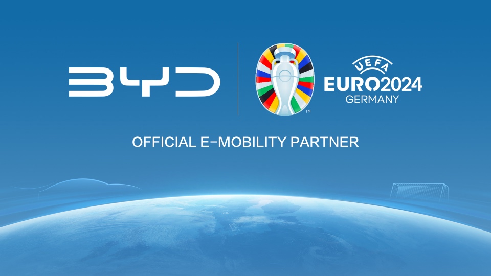BYD nuevo patrocinador oficial de la UEFA Euro 2024