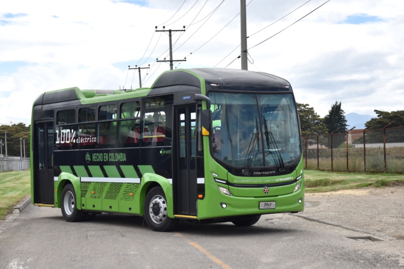 Marcopolo Superpolo lanza en el pais buses eléctricos y de hidrogeno