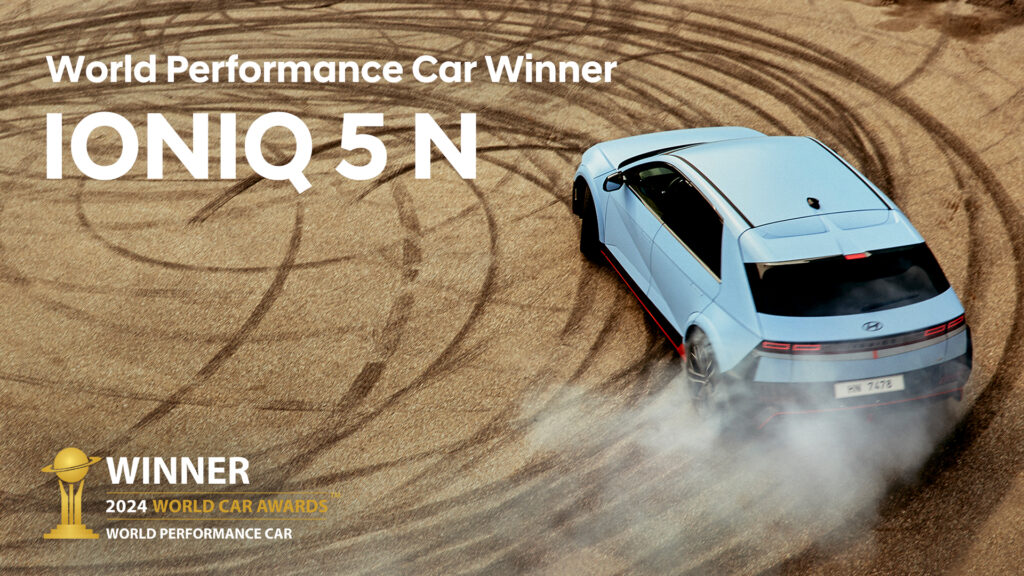 Hyundai IONIQ 5 ganador del World Performance Car 2024