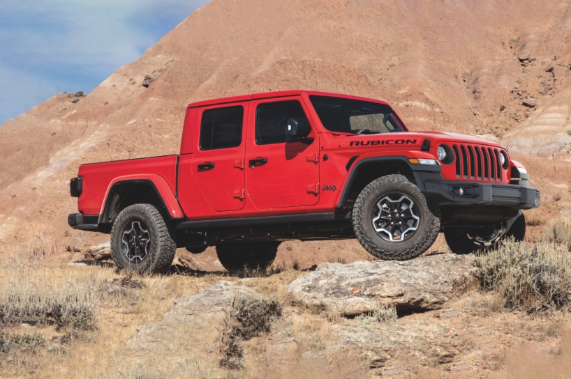Gladiator Rubicon de Jeep® compañera ideal para aventuras sin limites