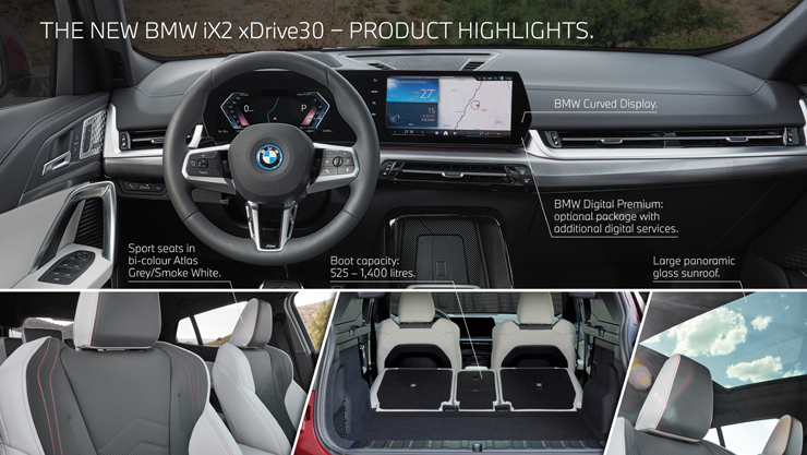 iX2 BMW un lanzamiento para celebrar  los10 años de electrificación en el país