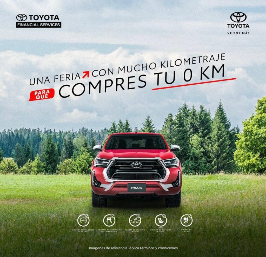 Toyota Fest en su tercera versión, en todos los concesionarios.