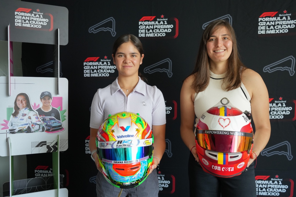 Tatiana Calderón e Ivanna Richards embajadoras del México GP