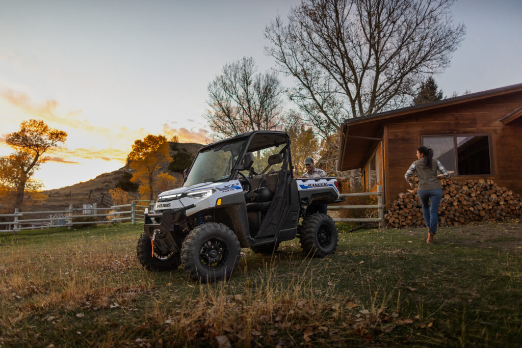 Polaris Kinetic un todoterreno 100% eléctrico para el trabajo en el campo