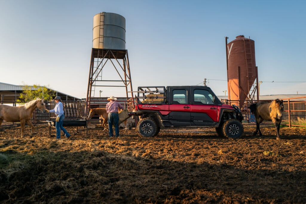 Polaris Kinetic un todoterreno 100% eléctrico para el trabajo en el campo