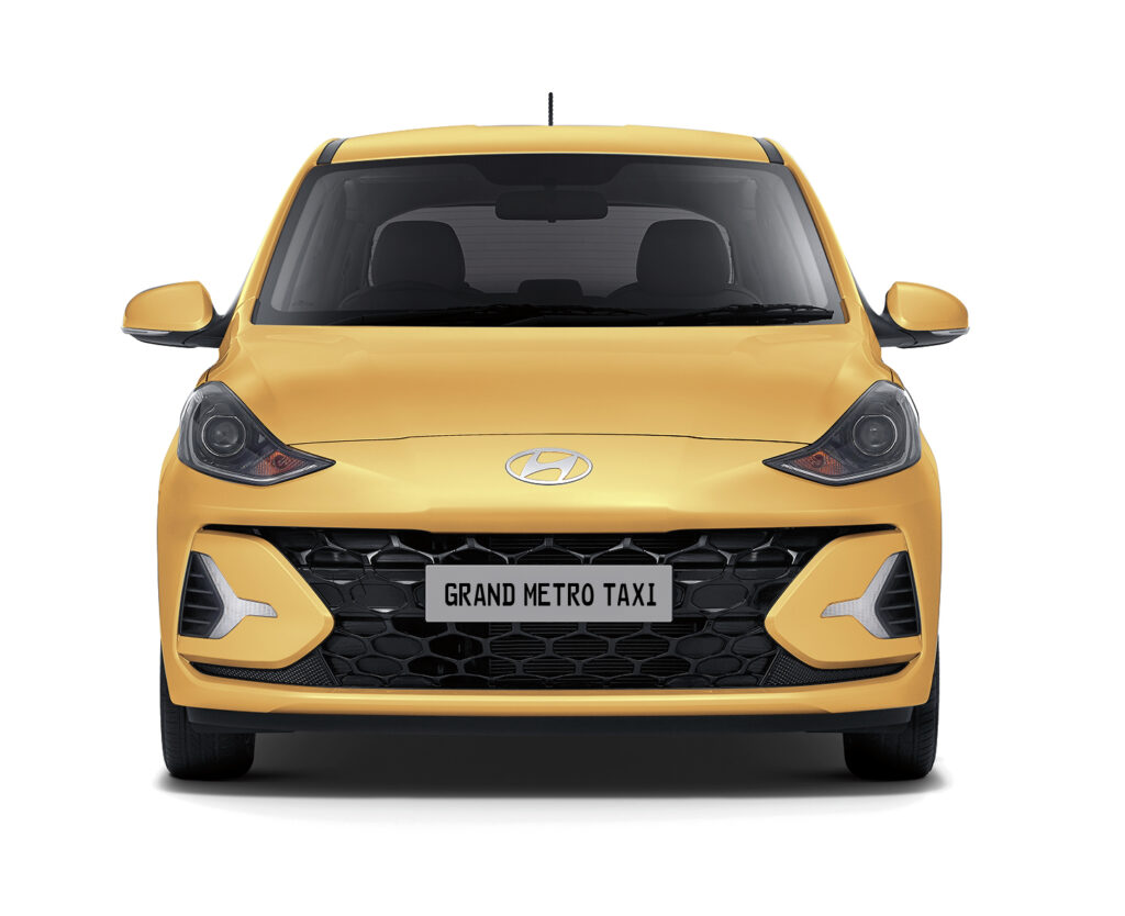 Hyundai taxi Grand i10 hatchback,  Un nuevo estándar en vehículos de servicio