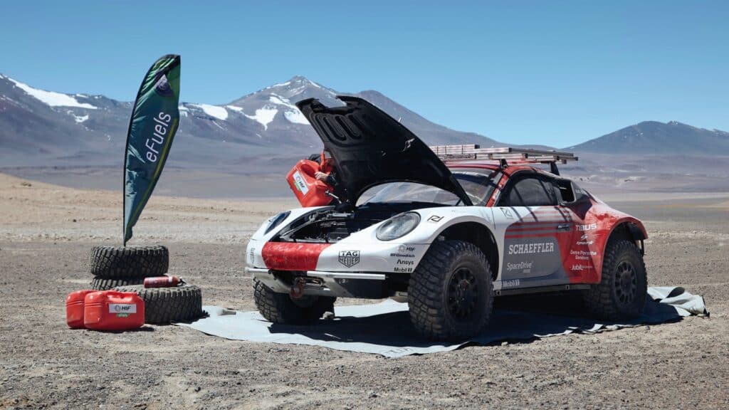 Edith Volcano Ascent documental sobre el Porsche 911 que rompió récord de altitud