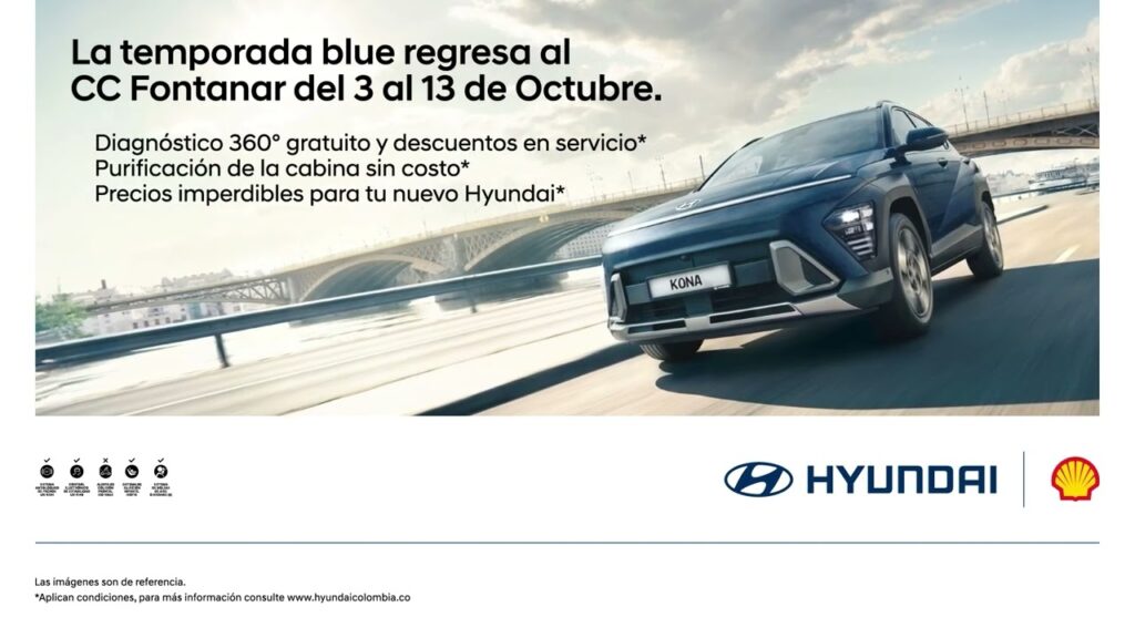 Hyundai está en temporada Blue en Fontanar