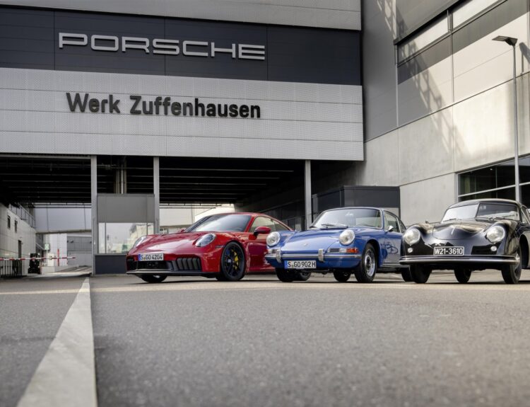 Porsche cumple 75 años fabricando en Zuffenhausen