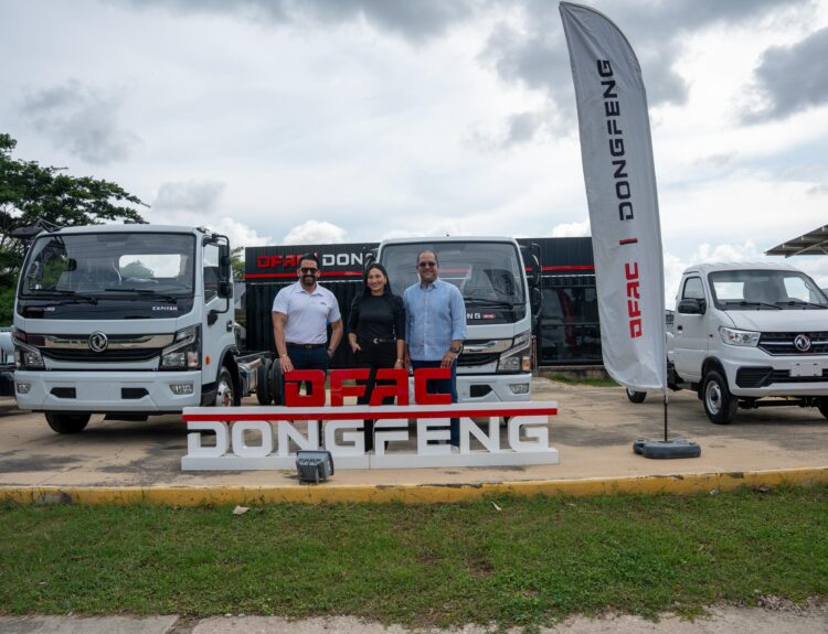Los vehículos de DFAC|Dongfeng llegan a Cartagena