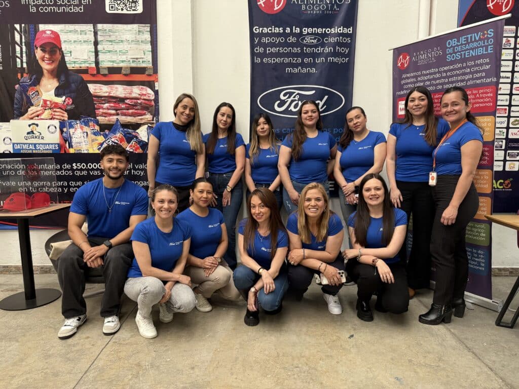Ford Motor Colombia y su red de concesionarios donaron 20 toneladas de alimentos a nivel nacional