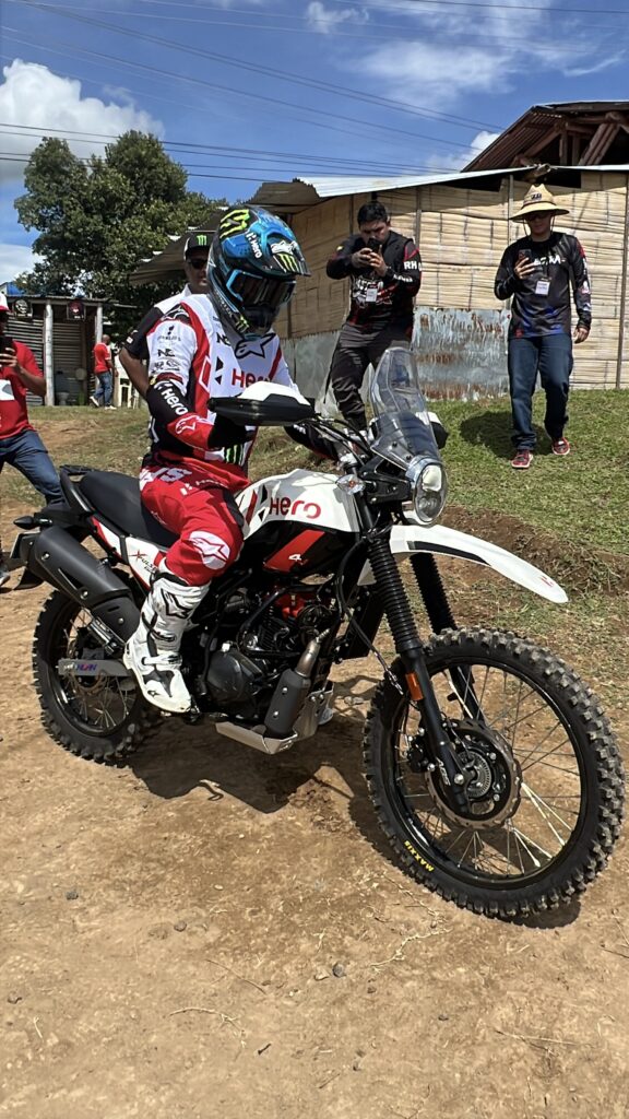 Hero motos Colombia presentó en Pereira X- tracks VIP con su piloto Nacho Cornejo