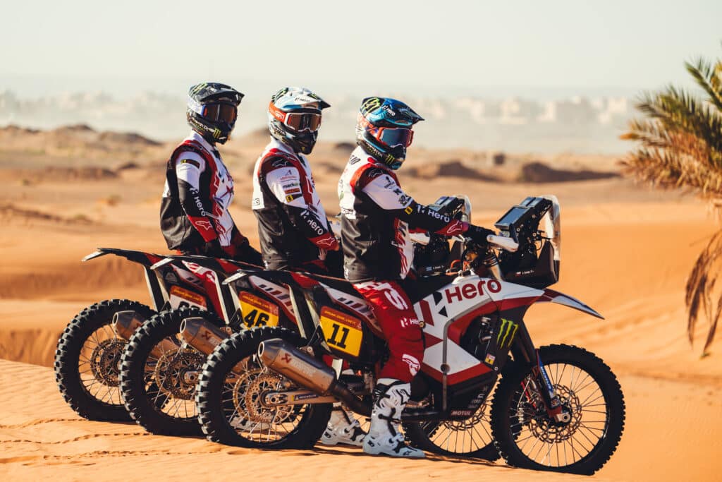 HERO Motorsports Rally Team listos para el imponente Dakar 2026