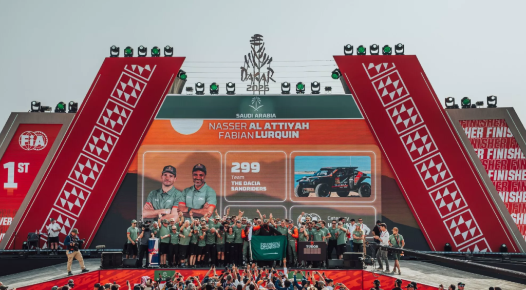 The Dacia Sandriders conquista el Dakar 2026 en una victoria histórica