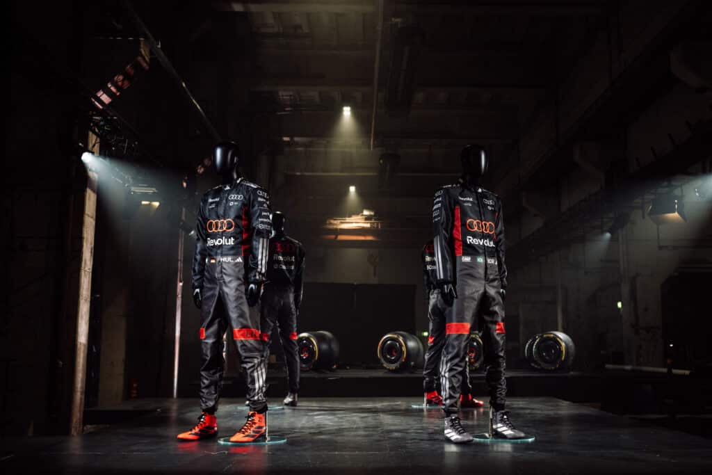 Audi y adidas presentan la colección oficial del Audi Revolut F1 Team