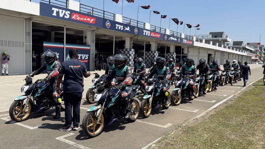 TVS Colombia brilla con doble podio en la final mundial del ARE GP en India
