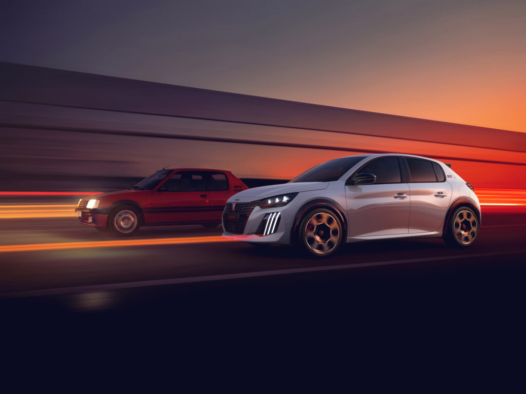 Peugeot presenta la versión definitiva del E-208 GTI, el primer GTI 100 % eléctrico de su historia