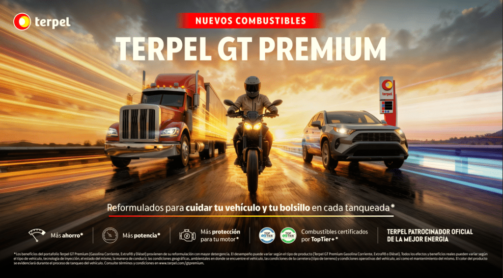 Terpel lanza GT Premium, un nuevo portafolio de combustibles que eleva los estándares de calidad en Colombia